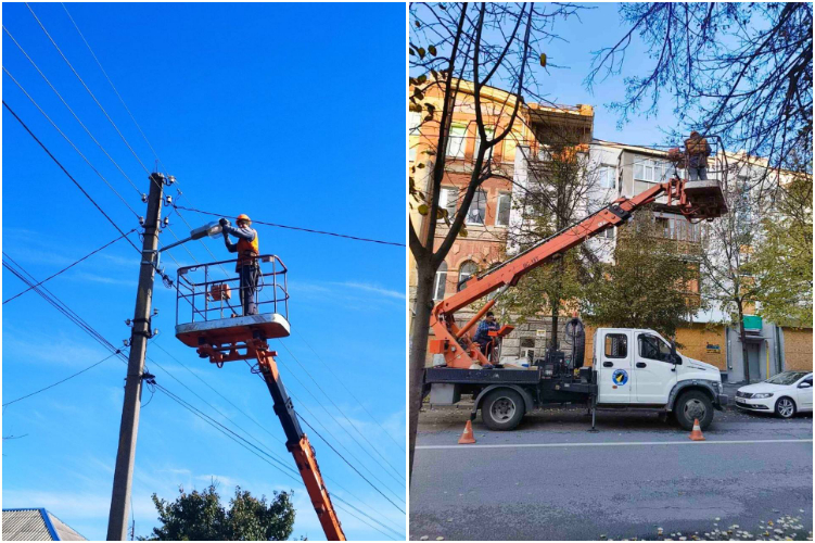 Усунули десятки аварій та відновили сотні метрів мереж електромонтери міста: Новини Харкова